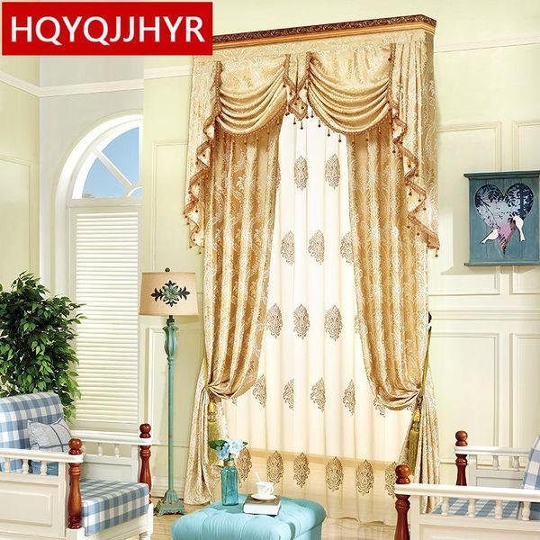 curtain & drapes 2021 luxury spun gold jacquard blackout curtains for living room sheer kitchen window bedroom
curtain & drapes 2021 luxury spun gold jacquard blackout curtains for living room sheer kitchen window bedroom