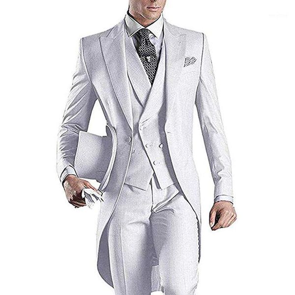 italian men tailcoat gray black white wedding suits for men groomsmen suits 3 pieces peaked lapel groom wedding dress1, White;black
italian men tailcoat gray black white wedding suits for men groomsmen suits 3 pieces peaked lapel groom wedding dress1, White;black