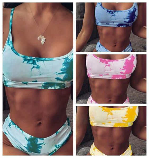 4 colors summer new women bikini tie-dye pure color european and american slim fit swimsuits, White;black
4 colors summer new women bikini tie-dye pure color european and american slim fit swimsuits, White;black