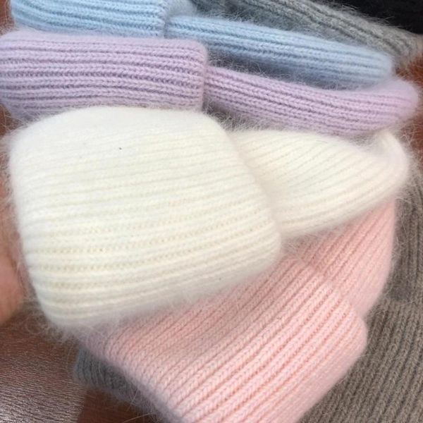 beanie/skull caps 2021 winter hats women warm long knitted fur hair female fashion solid colors wide cuff young style beanies hat, Blue;gray
beanie/skull caps 2021 winter hats women warm long knitted fur hair female fashion solid colors wide cuff young style beanies hat, Blue;gray