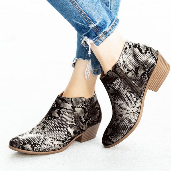 new roman style ankle boots autumn winter leopard snakeskin women causal ankle boots zipper shoes woman flats, Black
new roman style ankle boots autumn winter leopard snakeskin women causal ankle boots zipper shoes woman flats, Black