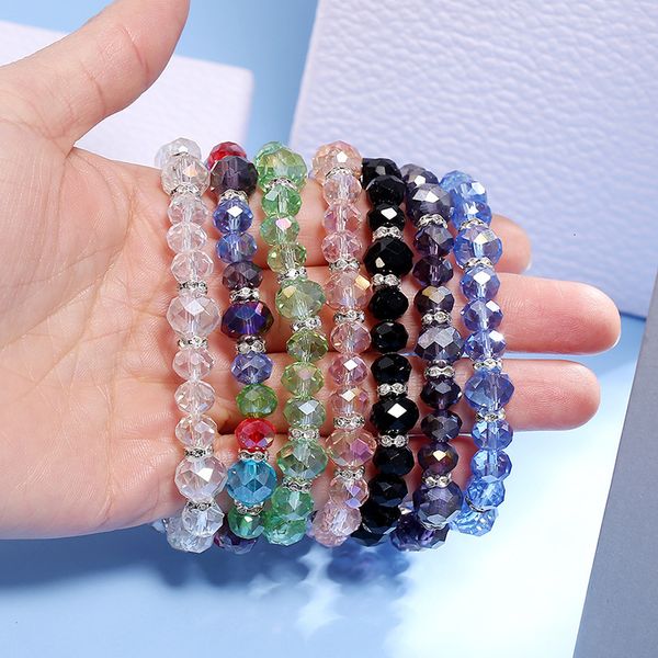 crystal stretch natural healing stone bracelets mixed gemstone chakra bracelet, Black
crystal stretch natural healing stone bracelets mixed gemstone chakra bracelet, Black