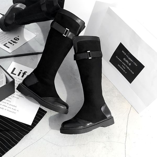 female at knee height plus size 22-26.5cm autumn and winter short teddy long patent leather boots sewing snake euvw, Black
female at knee height plus size 22-26.5cm autumn and winter short teddy long patent leather boots sewing snake euvw, Black