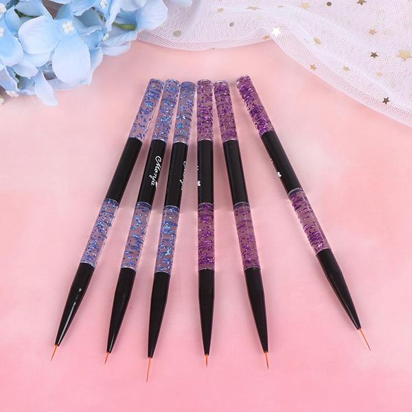 3pcs/bag blue purple nail art liner painting brush french lines stripes grid flower drawing lines pen
3pcs/bag blue purple nail art liner painting brush french lines stripes grid flower drawing lines pen