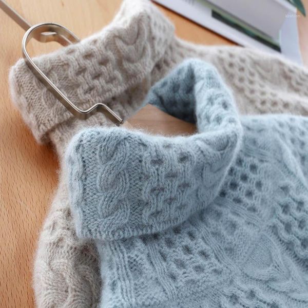 women's sweaters beliarst autumn and winter thick high collar cashmere sweater women loose pullover twisted knit bottoming1, White;black
women's sweaters beliarst autumn and winter thick high collar cashmere sweater women loose pullover twisted knit bottoming1, White;black
