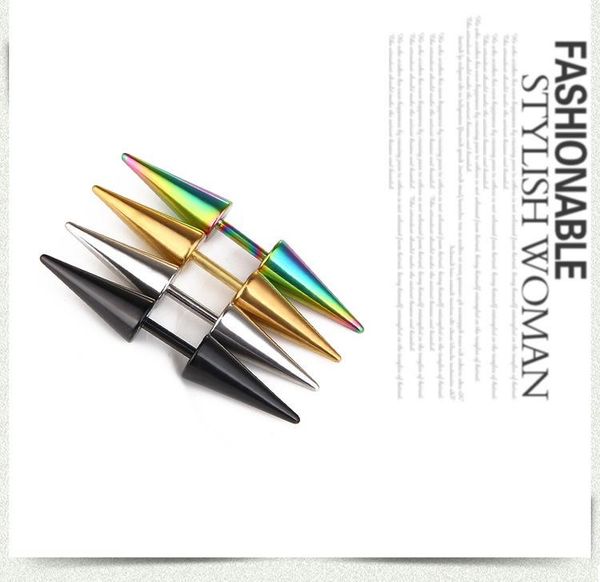 stud korean earrings men's prevent allergy piercing stainless steel earring multicolor punk stly 2021 fashion gold accessory, Golden;silver
stud korean earrings men's prevent allergy piercing stainless steel earring multicolor punk stly 2021 fashion gold accessory, Golden;silver