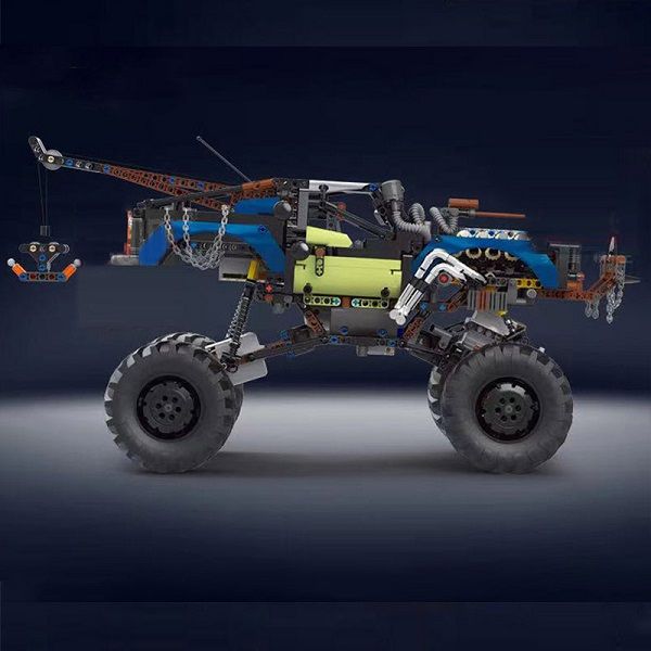 18006 doomsday drag trucks big climbing off-road vehicle technology mechanical assembly building block remote control toy model car
18006 doomsday drag trucks big climbing off-road vehicle technology mechanical assembly building block remote control toy model car