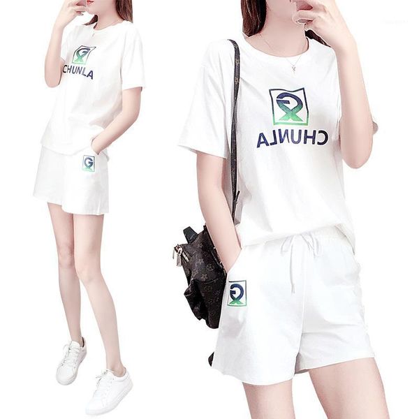 yoga outfits running sports summer short-sleeved shorts two-piece letter printing t-shirt suit fashion elegant women's clothing1, White;red
yoga outfits running sports summer short-sleeved shorts two-piece letter printing t-shirt suit fashion elegant women's clothing1, White;red