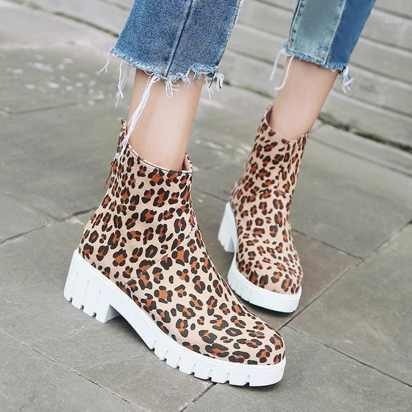 boots ymechic 2021 women chunky medium block heel short flock leopard print motorcycle ladies winter shoes plus large size 35-451, Black
boots ymechic 2021 women chunky medium block heel short flock leopard print motorcycle ladies winter shoes plus large size 35-451, Black