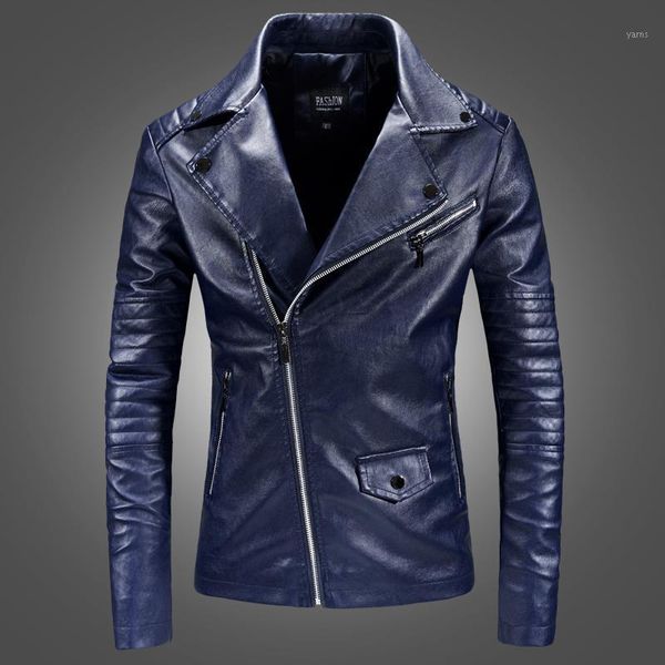 autumn and winter new leather jacket mens slim lapel leather coats men fashion pu motorcycle jacket1, Black
autumn and winter new leather jacket mens slim lapel leather coats men fashion pu motorcycle jacket1, Black