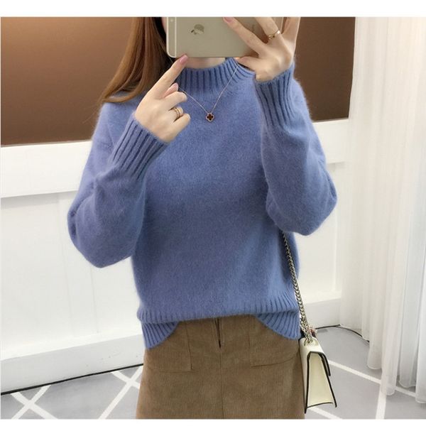 2021 New Women's Sweater New Turtlenecks Vintage Fashions Top Cashmere It7p, White;black
2021 New Women's Sweater New Turtlenecks Vintage Fashions Top Cashmere It7p, White;black