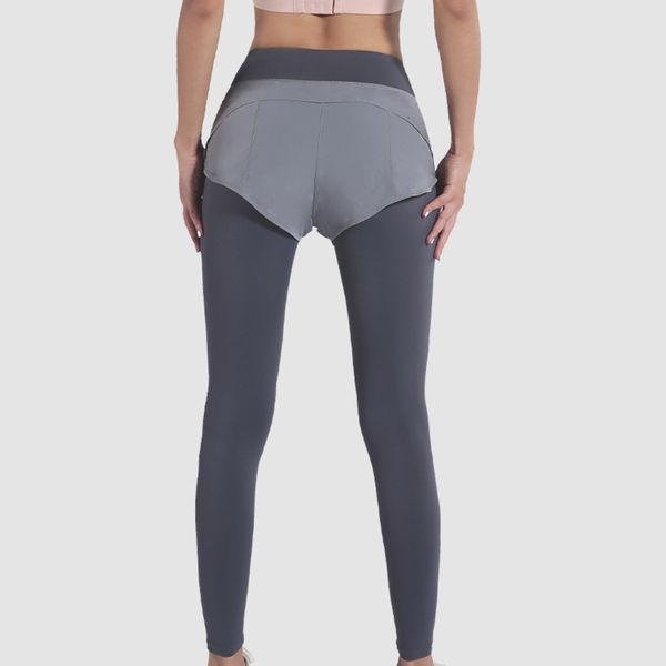 rampage hedgehog running sports fake two leggings women's yoga elastic quick drying breathable nine point fitness pants, Black
rampage hedgehog running sports fake two leggings women's yoga elastic quick drying breathable nine point fitness pants, Black