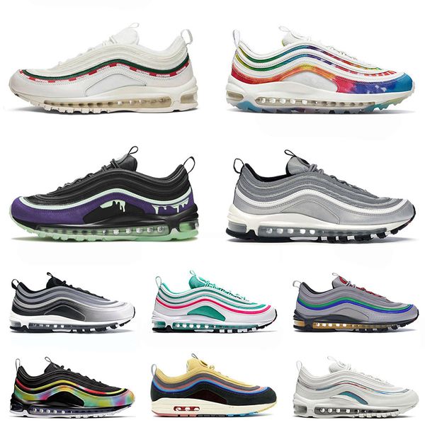 selling 2021 og 97s cushion running shoes silver bullet halloween mens women south beach sean wotherspoon trainers sport sneakers 36-45, White;red
selling 2021 og 97s cushion running shoes silver bullet halloween mens women south beach sean wotherspoon trainers sport sneakers 36-45, White;red