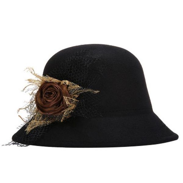 2017 new fashion brands women lady flowers fedoras hat autumn winter bowler hats lace wool cap super warm flowers elegant jllycp, Black;white
2017 new fashion brands women lady flowers fedoras hat autumn winter bowler hats lace wool cap super warm flowers elegant jllycp, Black;white