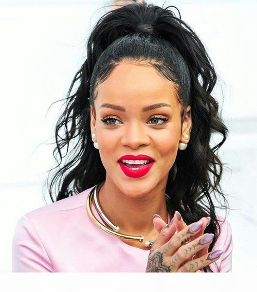 rihanna wet and wavy ponytail hairpiece clip in brazilian virgin hair drawstring ponytail extension with black drawstring 1b 140g 18inch
rihanna wet and wavy ponytail hairpiece clip in brazilian virgin hair drawstring ponytail extension with black drawstring 1b 140g 18inch