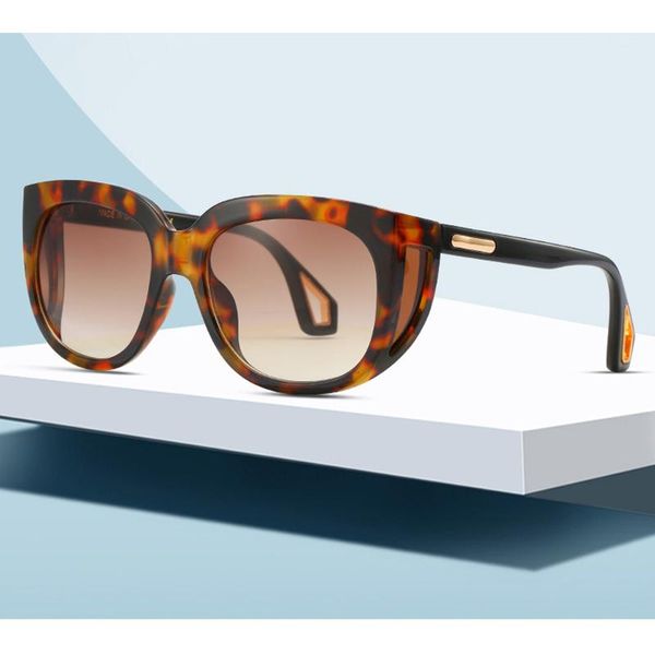 leopard gradient sunglasses women men designer fashion punk sunglasses vintage eyewear uv400, White;black
leopard gradient sunglasses women men designer fashion punk sunglasses vintage eyewear uv400, White;black