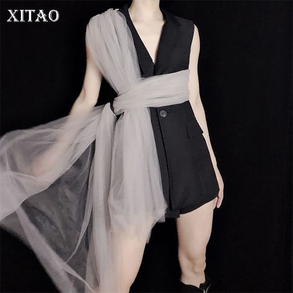 xitao irregular mesh vest women autumn casual fashion new style temperament all match turn down collar women clothes zp2488 201102, Black;white
xitao irregular mesh vest women autumn casual fashion new style temperament all match turn down collar women clothes zp2488 201102, Black;white