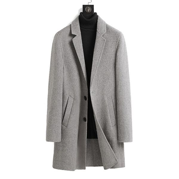 men's trench coats manufacturers selling 2021 winter cashmere al double coat male long, Tan;black
men's trench coats manufacturers selling 2021 winter cashmere al double coat male long, Tan;black