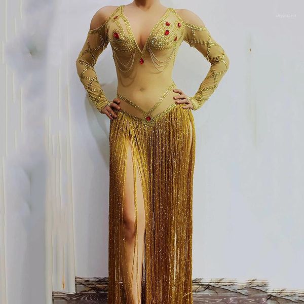 gold red rhinestones long fringe transparent mesh bodysuit bar ds dance rave clothes women's birthday celebrate outfit dj19301, Black;red
gold red rhinestones long fringe transparent mesh bodysuit bar ds dance rave clothes women's birthday celebrate outfit dj19301, Black;red