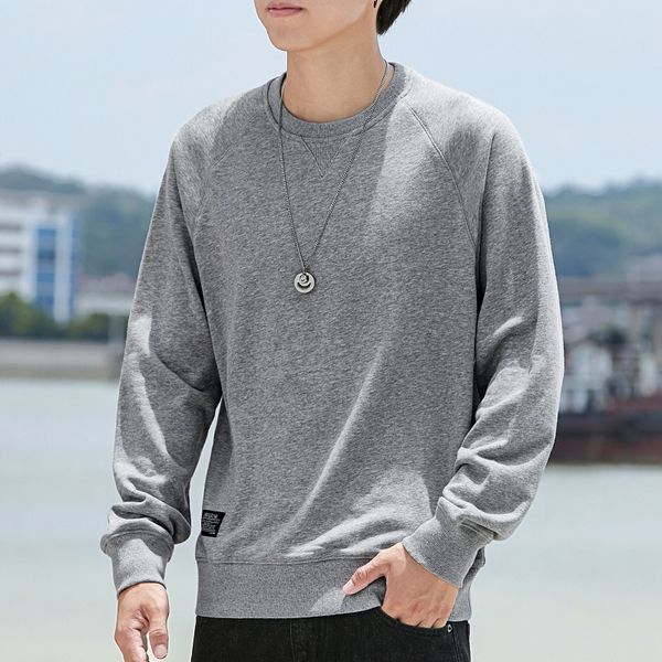 men's hoodies fashion design casual male pullover mens long sleeve round neck sweatshirt kg-150, Black
men's hoodies fashion design casual male pullover mens long sleeve round neck sweatshirt kg-150, Black