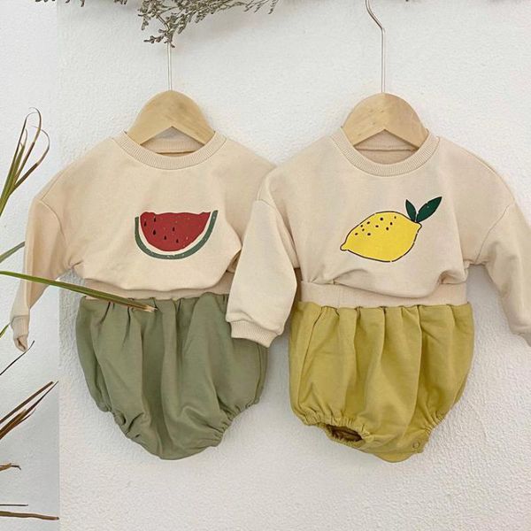 autumn long sleeve baby boy clothes set fruit printed kids casual sweatshirt + shorts + hat 3pcs newborn baby girl clothes suit1, White
autumn long sleeve baby boy clothes set fruit printed kids casual sweatshirt + shorts + hat 3pcs newborn baby girl clothes suit1, White