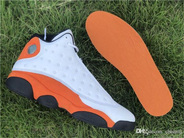 air authentic 13 starfish sneakers white black starfish orange real carbon fibet retro men outdoor sports shoes with box us 7-13
air authentic 13 starfish sneakers white black starfish orange real carbon fibet retro men outdoor sports shoes with box us 7-13