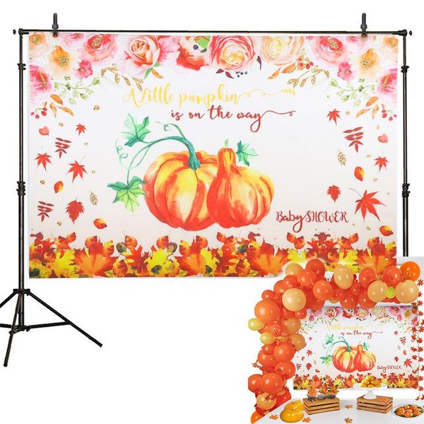 party decoration baby shower pumpkin backdrop fall pography background studio props
party decoration baby shower pumpkin backdrop fall pography background studio props