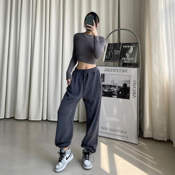 women's pants & capris 2021 fashion women hip hop high waist baggy gray sweatpants running jogging sport casual joggers y2k trousers st, Black;white
women's pants & capris 2021 fashion women hip hop high waist baggy gray sweatpants running jogging sport casual joggers y2k trousers st, Black;white