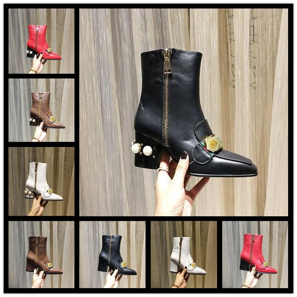 women designer g boots 100% cowhide women shoes classic bee high heels leather high heeled boots fashion diamonds ladies short boots, Black
women designer g boots 100% cowhide women shoes classic bee high heels leather high heeled boots fashion diamonds ladies short boots, Black