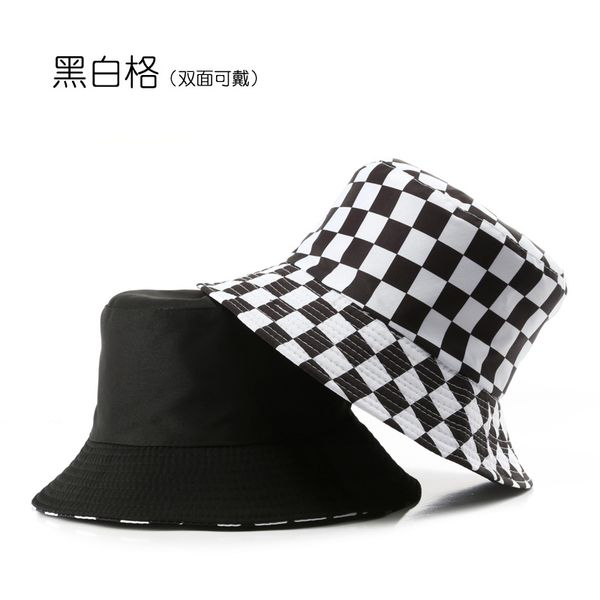 korean style japanese style womens spring and autumn fashion personalized chessboard grid bucket hat outdoor sports travel sun protection su, Blue;gray
korean style japanese style womens spring and autumn fashion personalized chessboard grid bucket hat outdoor sports travel sun protection su, Blue;gray