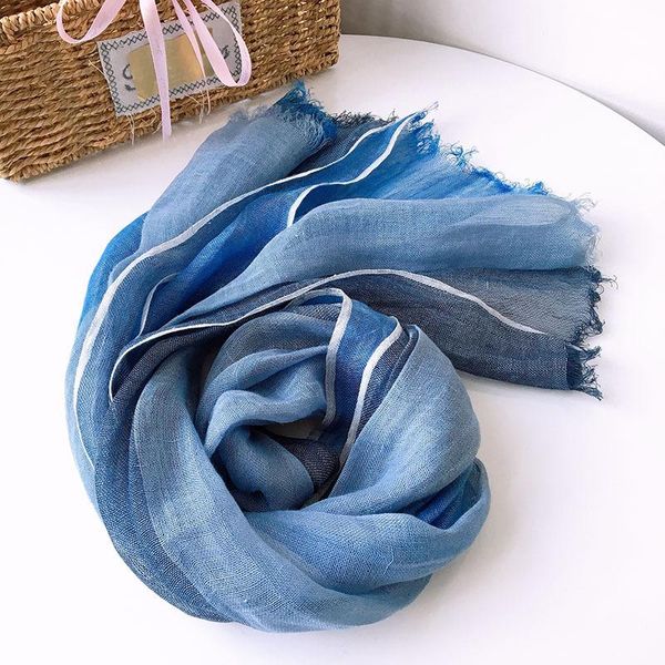 scarves 2021 cold winter men's business casual chinese style pure linen handmade blue dyed trend versatile dual-use warm scarf, Blue;gray
scarves 2021 cold winter men's business casual chinese style pure linen handmade blue dyed trend versatile dual-use warm scarf, Blue;gray