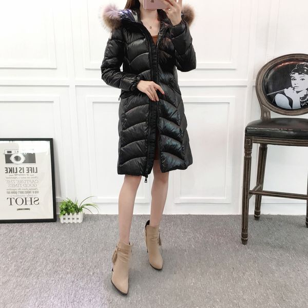 2021 new duck white winter coat down woman with hoodie big fur collar long thick jacket jackets for mujer 1020 kj2776 stc3, Black
2021 new duck white winter coat down woman with hoodie big fur collar long thick jacket jackets for mujer 1020 kj2776 stc3, Black