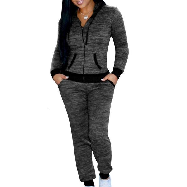 women set o neck long sleeve hoodies long pant 2 piece set women ladies sport wear femme running tracksuit women casual suit, Gray
women set o neck long sleeve hoodies long pant 2 piece set women ladies sport wear femme running tracksuit women casual suit, Gray