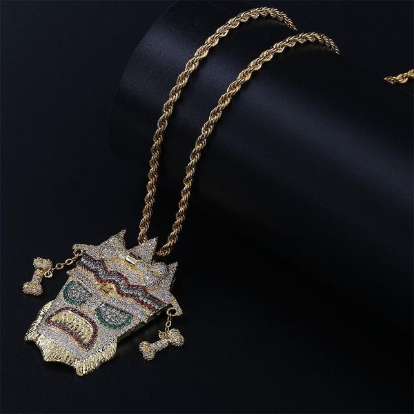 pendant necklaces hip hop micro paved + cubic zirconia iced out bling wizard pendants necklace for men rapper jewelry gold color, Silver
pendant necklaces hip hop micro paved + cubic zirconia iced out bling wizard pendants necklace for men rapper jewelry gold color, Silver