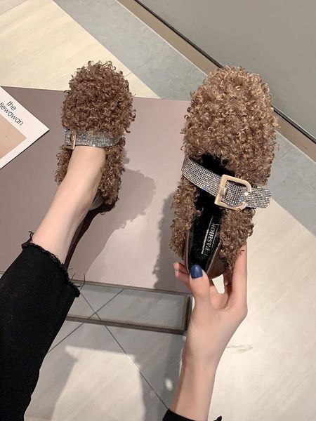 all-match women shoes autumn modis female footwear round toe loafers fur casual sneaker crystal fall 2020 dress new rhinestone, Black
all-match women shoes autumn modis female footwear round toe loafers fur casual sneaker crystal fall 2020 dress new rhinestone, Black
