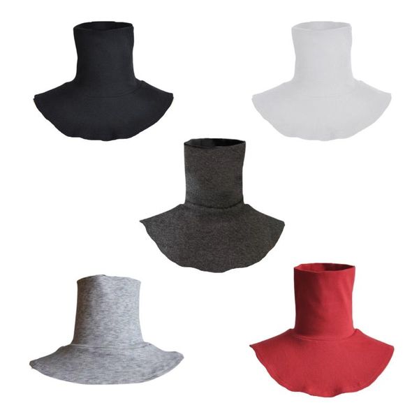 Women Men Simple Solid Color Dickey False Fake Collar Turtleneck Detachable Cotton Half Top High Neck Cover Loop Scarf, Black;gray
Women Men Simple Solid Color Dickey False Fake Collar Turtleneck Detachable Cotton Half Top High Neck Cover Loop Scarf, Black;gray