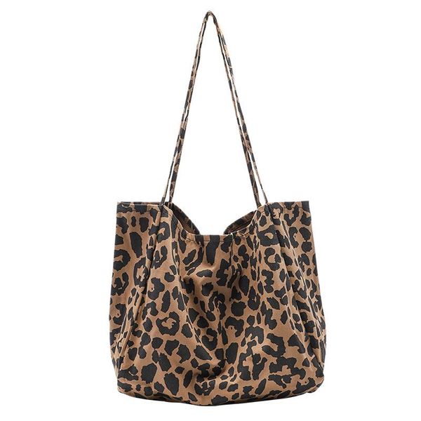 shoulder bags large capacity portable leopard canvas versatile fashion printed one women's bag
shoulder bags large capacity portable leopard canvas versatile fashion printed one women's bag