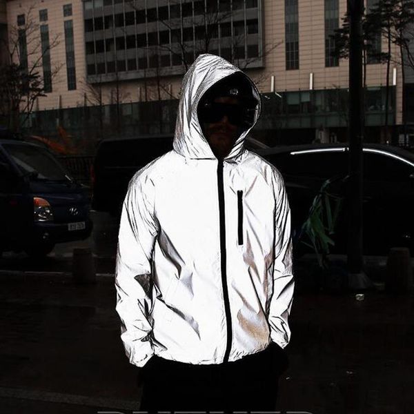 men's and women's jacket 3m reflective jacket 2020 new night glowing men and women bomber jacket windbreaker hooded streetwear, Black;brown
men's and women's jacket 3m reflective jacket 2020 new night glowing men and women bomber jacket windbreaker hooded streetwear, Black;brown