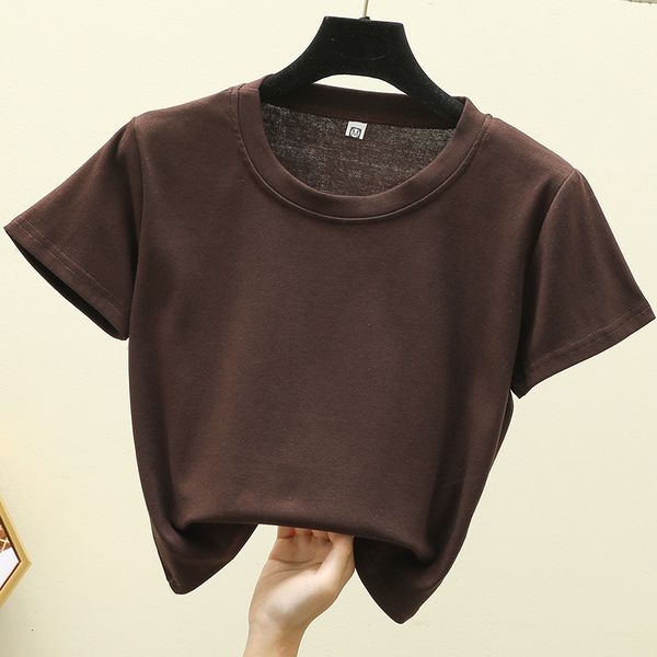 2021 new simple casual mode cotton sheer colour pure female shirt short summer tight navel high waist dytk, White
2021 new simple casual mode cotton sheer colour pure female shirt short summer tight navel high waist dytk, White