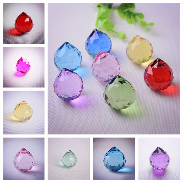 multicolor 30mm hanging crystal balls sphere prism pendant spacer beads for home wedding glass lamp chandelier decoration
multicolor 30mm hanging crystal balls sphere prism pendant spacer beads for home wedding glass lamp chandelier decoration
