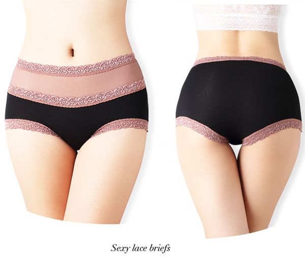 3Pieces/Lot Ladies Bamboo Fiber High Elastic Waist Briefs Sexy Lace Spliced Underwear Breathable Purple Rose Red XL Panties Dropshipping, Beige
3Pieces/Lot Ladies Bamboo Fiber High Elastic Waist Briefs Sexy Lace Spliced Underwear Breathable Purple Rose Red XL Panties Dropshipping, Beige