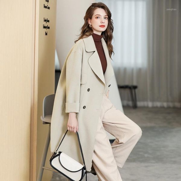 2020 winter temperament double-breasted double-sided cloth coat lapels basic simple double-sided wool coat1, Black
2020 winter temperament double-breasted double-sided cloth coat lapels basic simple double-sided wool coat1, Black