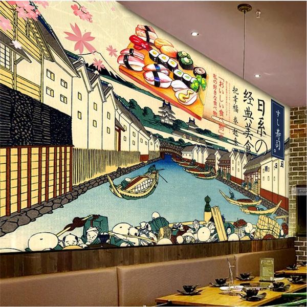 wallpapers japanese classic gourmet sushi background wall paper 3d for restaurant industrial decor retro mural wallpaper
wallpapers japanese classic gourmet sushi background wall paper 3d for restaurant industrial decor retro mural wallpaper