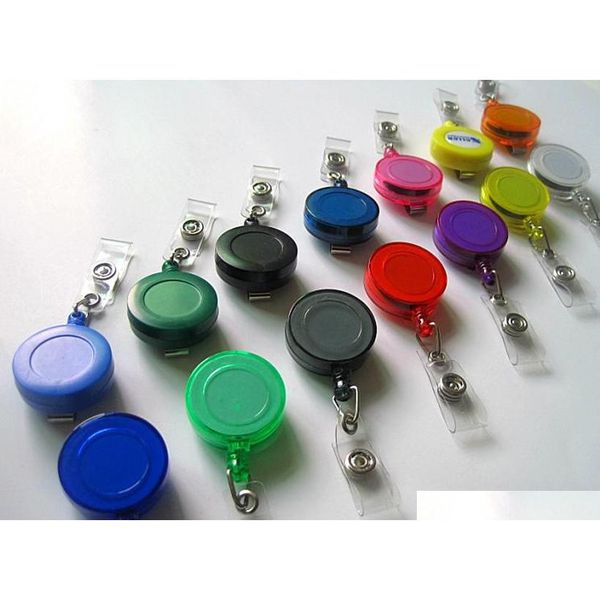 selling id holder name tag card key badge reels round solid translucent plastic clip-on re qylngo garden2010
selling id holder name tag card key badge reels round solid translucent plastic clip-on re qylngo garden2010