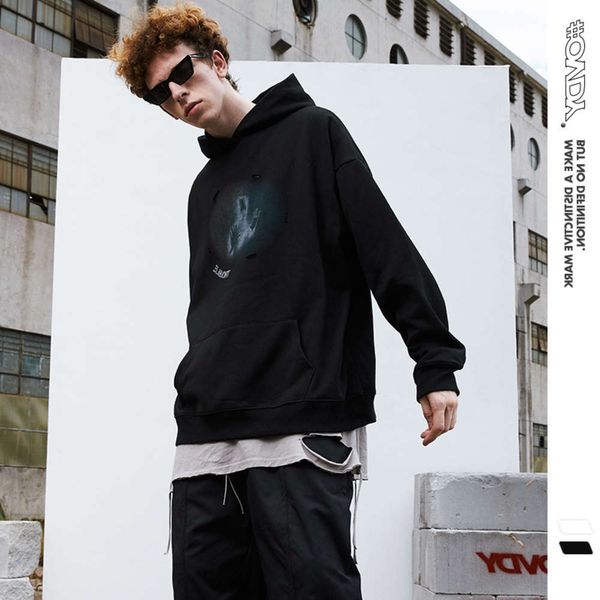 wxwovdy fashion brand high street oversize hip hop fleece sweaters sub force style loose hooded sweater men's trend, Black
wxwovdy fashion brand high street oversize hip hop fleece sweaters sub force style loose hooded sweater men's trend, Black