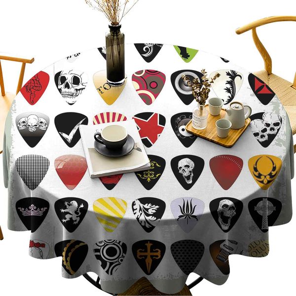 waterproof/oil proof /stain resistant round table cover guitar picks various designs skulls crosses stripes and stars rockstar lifestyle
waterproof/oil proof /stain resistant round table cover guitar picks various designs skulls crosses stripes and stars rockstar lifestyle