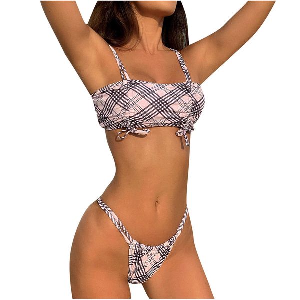 women's halter bandage split swimsuit beachwear set bathing suits biquini swim wear swimwear female bikini, White;black
women's halter bandage split swimsuit beachwear set bathing suits biquini swim wear swimwear female bikini, White;black