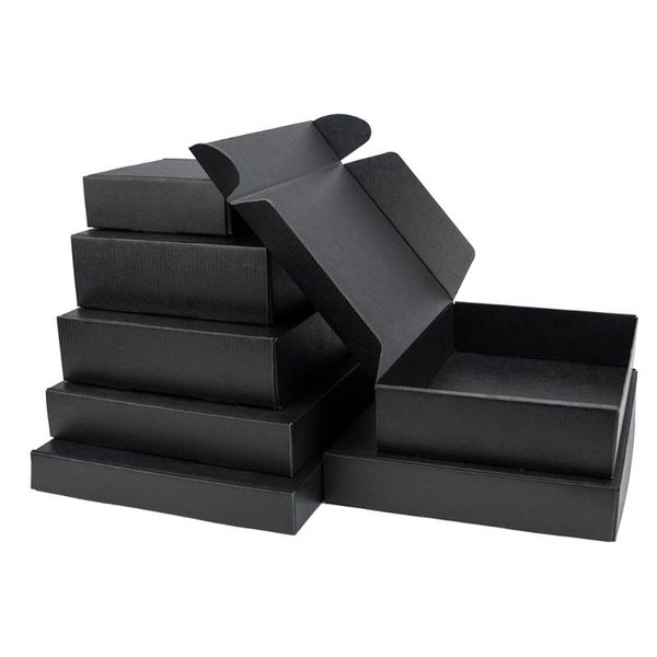 5pcs/10pcs black multi-sizes kraft paper diy gift packing boxes folding papercard boxes children's clothing shoes storage
5pcs/10pcs black multi-sizes kraft paper diy gift packing boxes folding papercard boxes children's clothing shoes storage