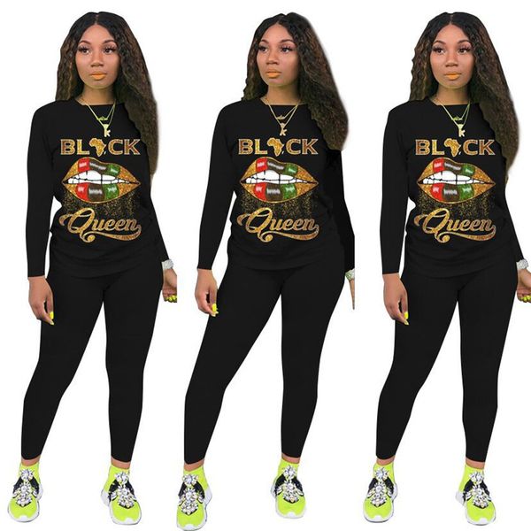 black letters women lips printing tracksuit crew neck hoodie pants two piece outfits fashion ladies sweater trousers sport suit e121807, White
black letters women lips printing tracksuit crew neck hoodie pants two piece outfits fashion ladies sweater trousers sport suit e121807, White