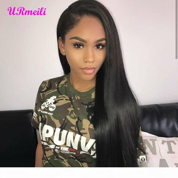 360 full lace human hair wigs perruques de cheveux humains with baby hair 150% density brazilian straight remy lace front human hair wig, Black;brown
360 full lace human hair wigs perruques de cheveux humains with baby hair 150% density brazilian straight remy lace front human hair wig, Black;brown